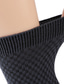 Χαμηλού Κόστους ανδρικές κάλτσες-Ανδρικά 3 Ζεύγη Κάλτσες Κάλτσες συμπίεσης Κοντές Κάλτσες Μοντέρνα Ανατομικό Μονόχρωμο Causal Καθημερινά Αθλητικά Μεσαίο Άνοιξη, Φθινόπωρο, Χειμώνας, Καλοκαίρι Μαύρο Θαλασσί