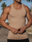 ieftine Tricouri de Sală-Bărbați Bluză Sub Cămașă Cămașă Wifebeater Simplu Crewneck Sporturi &amp; Exterior Îmbrăcăminte Atletică Fără manșon Îmbrăcăminte Modă Șic Stradă A face exerciții fizice
