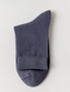 abordables chaussettes pour hommes-Homme 3 paires Chaussettes Chaussettes décontractées Mode Confort Coton Couleur Pleine Casual du quotidien Fin Printemps été Bleu Ciel Vert
