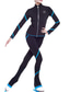 cheap Figure Skating Training Outfit-Figure Skating Jacket with Pants Women&#039;s Girls&#039; Ice Skating Pants / Trousers Top White Pink Blue Glitter Fleece Spandex High Elasticity Training Competition Skating Wear Thermal Warm Crystal