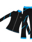 cheap Figure Skating Training Outfit-Figure Skating Jacket with Pants Women&#039;s Girls&#039; Ice Skating Pants / Trousers Top White Pink Blue Glitter Fleece Spandex High Elasticity Training Competition Skating Wear Thermal Warm Crystal