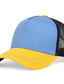 preiswerte Herrenhüte-Herren Hut Baseball Kappe Kappe Mesh-Kappe Netback-Kappe Feste Farbe Tarnfarben Atmungsaktiv Meerblau