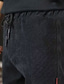 זול מכנסיים רגילים-בגדי ריקוד גברים מכנסי פליסה רָץ לְהַנָאָתוֹ מכנסי קורדרוי מכנסי חורף מכנסיים כיס שרוך אלסטית מותניים צבע אחיד קומפורט חם קזו&#039;אל יומי ליציאה קורדורוי מסוגנן סגנון קלאסי שחור אפור מיקרו-אלסטי