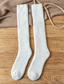 voordelige heren sokken-Voor heren 5 paar Sokken Wollen sokken Kousen Casual sokken Wintersokken Modieus Comfortabel Effen Casual Dagelijks Warm Winter Zwart Khaki