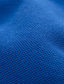 preiswerte klassisches Polo-Herren Poloshirt Golfhemd Einfarbig Umlegekragen Grün Schwarz Blau Gelb Hellgrün Casual Täglich Langarm Button-Down Bekleidung Baumwolle Modisch Strassenmode Einfach