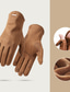 cheap Men&#039; Scarves &amp; Gloves-Men&#039;s 1 Pair Winter Gloves Gloves Touchscreen Gloves Work Outdoor Gloves Stylish Non-slip Wearable Solid Colored Black Camel Dark Gray