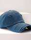 Недорогие Мужские головные уборы-Муж. Шляпа Бейсболка На каждый день Отпуск Классический Сплошной/однотонный цвет Легкие материалы Удобный Черный