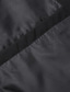 Χαμηλού Κόστους Ανδρικά Μπουφάν &amp; Παλτό-Ανδρικά Casual Jacket Επιχείρηση Καθημερινά Ρούχα Εξόδου Φερμουάρ Όρθιος γιακάς Θερμαντικά Ανατομικό Χαλάρωση Σακάκι Εξωτερικά ενδύματα Συμπαγές Χρώμα Φερμουάρ Τσέπη Μαύρο Χακί Γκρίζο