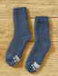 ieftine ciorapi barbatesti-Bărbați 3 perechi Șosete Șosete de lână Șosete Medii Șosete casual Șosete de iarnă Modă Confortabili Laba de pisică Casual Zilnic Cald Toamna iarna Negru Kaki