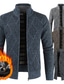 ieftine pulover cardigan pentru bărbați-Bărbați Pulover pulover Săritor vafelă Tricotat Decupată Tricotat Culoare solidă Stil Nautic De Bază Stilat În aer liber Zilnic Toamnă Iarnă Gri Deschis Gri Închis M L XL / Bumbac / Manșon Lung