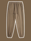 Χαμηλού Κόστους Joggers-Ανδρικά Παντελόνι Fleece Τζόγκκερ Χειμωνιάτικο παντελόνι Παντελόνια Casual παντελόνι Τσέπη Κορδόνι Συμπαγές Χρώμα Άνεση Ζεστό Causal Καθημερινά Εξόδου 100% Βαμβάκι Κομψό στυλ street Πυκνώνω