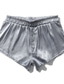 cheap Men&#039;s Underwear-Men&#039;s 1 Pack Underwear Boxers Underwear Breathable Soft Plain Mid Waist Silver Black
