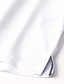 billiga klassisk polo-Herr POLO Shirt Golftröja Utomhus Ledigt Polokrage Kortärmad Ledigt Bekväm Ensfärgat Slät Knapp Fram Button-Down Sommar Vår Normal Ljusrosa Blågrön Svart Vit Vin Rubinrött POLO Shirt