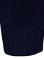 levne pánský pulovrový svetr-Pánské Pulovrový svetr Rýhovaný Plést Pletený Bez vzoru Rolák stylové Zahřívací Dovolená Jdeme ven Oblečení Zima Podzim Černá Bílá M L XL