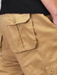 זול מכנסיים קצרים-בגדי ריקוד גברים מכנסיים קצרים שורטים מכנסיים קצרים לטיולי הליכה בג&#039;י כיס מרובה 8 כיס אחיד קומפורט באורך הברך בָּחוּץ קזו&#039;אל יומי סגנון רחוב שיק ומודרני שחור ירוק צבא