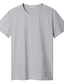 baratos Camisetas masculinas casuais-Homens Camisas antiumidade Camiseta Tecido Gola Redonda Rua Feriado Manga Curta Roupa Moda Designer Casual Confortável