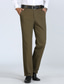 ieftine Pantaloni Chinos-Bărbați Costume Pantaloni Buzunar Picior drept Simplu Birou Muncă Afaceri Șic &amp; Modern Oficial Negru Verde Militar Micro-elastic