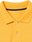 billiga Klassisk pikétröja för män-Herr POLO Shirt Pikétröja i bomull Utomhus Ledigt Polokrage Långärmad Ledigt Bekväm Ensfärgat Slät Knapp Fram Button-Down Vår Höst Normal Svart Vit Gul Rodnande Rosa Marinblå Blå POLO Shirt