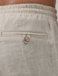 Χαμηλού Κόστους λινό παντελόνι-10% Λευκά είδη Ανδρικά Λευκά παντελόνια Παντελόνια Καλοκαίρι παντελόνι Παντελόνι παραλίας Κορδόνι Ελαστική μέση Ισιο πόδι Σκέτο Άνεση ΕΞΩΤΕΡΙΚΟΥ ΧΩΡΟΥ Causal Καθημερινά Κομψό στυλ street Στυλάτο