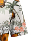cheap Hawaiian Shirts-Men&#039;s Shirt Summer Hawaiian Shirt Graphic Prints Beer Leaves Turndown Blue Green Gray Street Casual Short Sleeves Button-Down Print Clothing Apparel Tropical Fashion Hawaiian Designer
