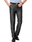זול צ&#039;ינו-בגדי ריקוד גברים חליפות מכנסיים כיס רגל ישרה אחיד מִשׂרָד עבודה עֵסֶק שיק ומודרני רשמי שחור כחול נייבי מיקרו-אלסטי