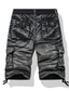 billiga Cargo-shorts-Herr Cargo-shorts Shorts Vandringsshorts Rakt ben 6 fickor Kamuflasje Komfort Bärbar Arbete Dagligen Streetwear Ledigt Svart Armégrön Microelastisk