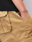 billige Cargoshorts-Herre Shorts med lommer Shorts Trekking-shorts Poset Multi lomme 8 lommer Vanlig Komfort Knælængde udendørs Afslappet Daglig Gade Chic og moderne Sort militærgrøn