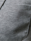abordables Manteaux &amp; Vestes Homme-Homme blazer Extérieur Usage quotidien Sortie Bureau et carrière Droit 2 boutons Revers à la mode Guêtres Confort Veste Vêtements d&#039;extérieur Plein Poche Gris foncé Noir Blanche