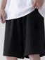 cheap Casual Shorts-Men&#039;s Athletic Shorts Active Shorts Sweat Shorts Pocket Drawstring Elastic Waist Plain Comfort Outdoor Daily Going out Fashion Streetwear Black Grey