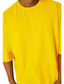 baratos Camisetas masculinas casuais-Homens Camiseta camisa grande Tecido Crewneck Ao ar livre Diário Manga Curta Roupa Moda Roupa de rua Legal Casual