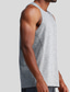 ieftine Tricouri de Sală-Bărbați Cămăși care absorb umezeala Tee Top Cămașă musculară Simplu Crewneck Sporturi &amp; Exterior Îmbrăcăminte Atletică Fără manșon Îmbrăcăminte Modă Șic Stradă A face exerciții fizice
