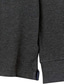 billiga Klassisk pikétröja för män-Herr POLO Shirt Pikétröja i bomull Utomhus Ledigt Polokrage Långärmad Ledigt Bekväm Ensfärgat Slät Knapp Fram Button-Down Vår Höst Normal Svart Vit Gul Rodnande Rosa Marinblå Blå POLO Shirt
