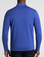 tanie klasyczna koszulka polo-Męskie Koszulka polo Koszula golfowa Równina Wieczorne Czarny Granatowy Królewski błękit Niebieski Zielony Na zewnątrz Codzienny Długi rękaw Przycisk w dół Odzież Bawełna Codzienny Wygodny