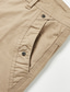 cheap Cargo Shorts-Men&#039;s Cargo Shorts Bermuda shorts Work Shorts Pocket Plain Comfort Wearable Knee Length Casual Daily Holiday Streetwear Stylish ArmyGreen Black
