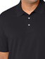cheap Classic Polo-Men&#039;s Polo Shirt Golf Shirt Outdoor Casual Polo Collar Short Sleeve Casual Comfortable Solid Color Plain Button Front Button-Down Summer Spring Regular Fit Light Pink Blue-Green Black White Wine Red