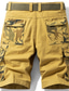 cheap Cargo Shorts-Men&#039;s Cargo Shorts Shorts Hiking Shorts 6 Pocket Print Camouflage Comfort Outdoor Daily Going out Cotton Blend Fashion Streetwear Blue Orange
