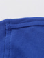 billiga klassisk polo-Herr POLO Shirt Golftröja Solid färg Nedvikt Svart Blå Rubinrött Marinblå Grå Utomhus Gata Långärmad Button-Down Kläder Bomull Ledigt Bekväm