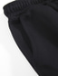 זול מכנסיים קצרים יומיומיים-בגדי ריקוד גברים מכנס אתלטי מכנס קצר אקטיבי מכנסי זיעה כיס שרוך אלסטית מותניים אחיד קומפורט בָּחוּץ יומי ליציאה אופנתי סגנון רחוב שחור אפור