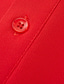 baratos polo clássico-Homens Camiseta Polo Camisa de golfe Cor Sólida Aberto para a Lateral Preto Azul Rosa Amarelo Verde Escuro Ao ar livre Rua Manga Curta Botão para baixo Roupa Algodão Legal Casual Confortável