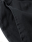 abordables Shorts Cargo-Homme Short Cargo Shorts décontractés Cordon Taille elastique 6 poches Camouflage Couleur Pleine Confort Vestimentaire Travail du quotidien Vêtement de rue Décontractées Noir Vert Claire