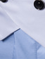 Χαμηλού Κόστους Gilets-Ανδρικά Γιλέκο κοστούμι Αναπνέει Moale Άνετο Δουλειά Καθημερινά Ρούχα Εξόδου Σταυρωτό Λαιμόκοψη V Δουλειά Καθημερινό Κύριος Σακάκι Εξωτερικά ενδύματα Σκέτο Τσέπη Κρασί Γαλακτερό Πράσινο Μαύρο