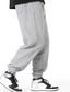 abordables Joggings-Homme Joggings Pantalon Jogger Pantalon Poche Cordon Taille elastique Plein Confort Des sports Sport extérieur Casual Vacances à la mode Style classique Noir Grise Micro-élastique