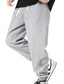 abordables Joggings-Homme Joggings Pantalon Jogger Pantalon Poche Cordon Taille elastique Plein Confort Des sports Sport extérieur Casual Vacances à la mode Style classique Noir Grise Micro-élastique