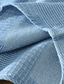 billige mænds fritidsskjorter-Herre Skjorte jakke Overtrøje Ternet Aftæpning Sort Lyseblå udendørs Gade Langærmet Knap ned Tøj Bomuld Afslappet Bekvem