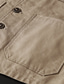 お買い得  ジレ-男性用 ベスト ジレ 通気性 ソフト 快適 アウトドア フィッシング デイリーウェア シングルブレスト Ｖネック 現代コンテンポラリー カジュアル ジャケット アウターウェア 平織り ボタン ポケット ブラック アーミーグリーン ダークネイビー