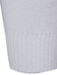 baratos suéter pulôver masculino-Homens Pulôver suéter Estriado Tricotar Tricotado Tecido Gola Alta à moda Mantenha Quente Férias Para Noite Roupa Inverno Outono Preto Branco M L XL