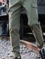 Χαμηλού Κόστους Στρατιωτικά παντελόνια-Ανδρικά Παντελόνια με τσέπες Τζόγκκερ Παντελόνια Σακουλιασμένος 6 Τσέπη Καμουφλάζ Άνεση ΕΞΩΤΕΡΙΚΟΥ ΧΩΡΟΥ Καθημερινά Εξόδου Μοντέρνα Κομψό στυλ street Κίτρινο Πράσινο του τριφυλλιού