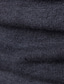 abordables suéter de los hombres-Hombre Suéter de punto Estriado Tejer De Punto Plano Cuello Alto Elegante Mantiene abrigado Vacaciones Noche Ropa Invierno Otoño Negro Blanco M L XL