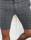 billiga chinoshorts för män-Herr Shorts Chino Shorts Bermudashorts Arbetsshorts Ficka Galler Komfort Utomhus Dagligen Utekväll Mode Streetwear Svart Vit