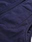 cheap Gilets-Men&#039;s Vest Gilet Soft Comfortable Outdoor Daily Wear To-Go Zipper Standing Collar Casual Warm Ups Jacket Outerwear Plain Zipper Pocket Army Green khaki Dark Blue